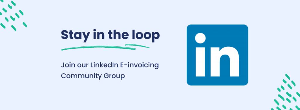 Join the LUCA Plus linkedin e-invoicing community group to stay in the loop.